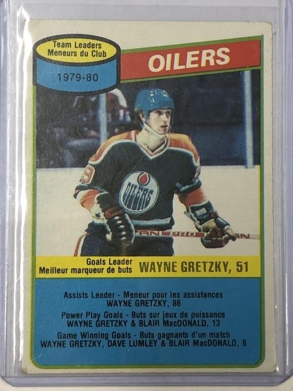 1979-80 OPC WAYNE GRETZKY #182 CARD
