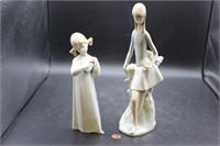 Lladro Girls Porcelain Figurines