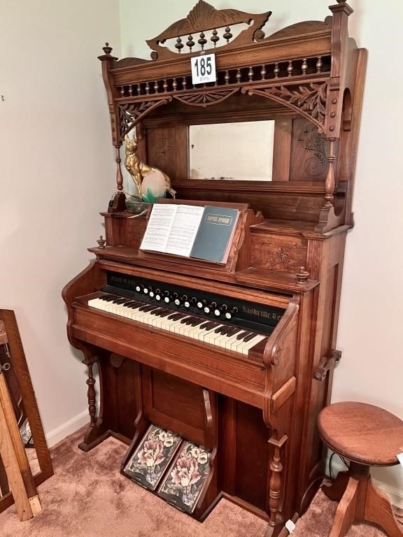 Antique Frank G. Fite Organ - Buyer Responsible