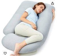 Momcozy Pregnancy Pillows with Cooling Cover,