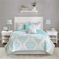 $182.00 Intelligent Design Senna Coverlet Set