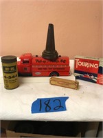 Phillips 66 Truck, Oil Spout,Tire Repair Can, +