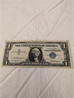 1957 Star / Replacement One Dollar Silver Cert.