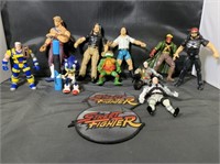 Large Selection of Vintage Action Figures