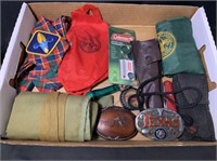 Selection of Boy Scout Collectibles