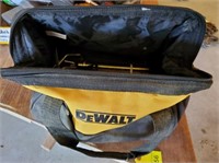 DEWALT BAG WITH BRASS FITTINGS AND TRACTOR PINS