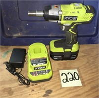 Ryobi 18V Impact Gun w/Charger