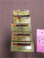 5 boxes 100 rounds Hornady 45-70 GOVT