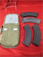 4- 30 round AK47 mags w/ pouch