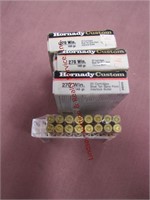3 boxes + 1 partial Hornady 76 rounds 270 Win