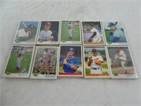 Lot of 10 Unopened 1992-93 Classic Best MLB