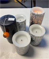 HALLOWEEN CANDLES - BATTERY OPERATED