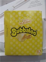 Bubbaloo Sabor Platano 47PCS