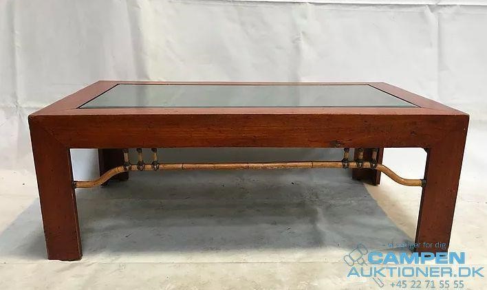 2 Brugt sofabord glasplade | Campen Auktioner A/S