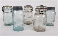 Atlas/Mason's Mason Jars (5)