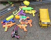 Soaker Toys Used Untested Sold With Plastic