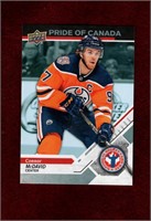 CONNOR McDAVID 2019 UD HOCKEY CARD DAY CARD