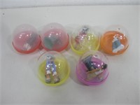 Six Lil Homies In Plastic Eggs 1 Egg Cracked