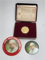 Pope JPII Visit to Canada 1984 Medal