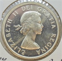 1963 CANADA SILVER DOLLAR PROOF LIKE