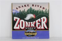 Snake River Brewing Zonker Stout Beer Sign