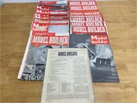 Lot of Model Builder Magazines 1940s