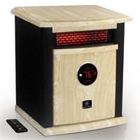 Infrared Space Heater, Floor Style, Cabinet Design