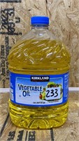 Kirkland Vegetable Oil, 3qt, New