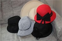 SELECTION OF LADIES FASHION HATS