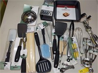 20 ASSORTED KITCHEN UTENSILS BY "PUBLIX BRAND"