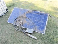 Solar Panel and Pump