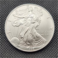 1996 Silver American Eagle $1 1 Oz.