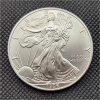 1996 Silver American Eagle $1 1 Oz.