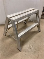 Aluminum saw horse. 23” high