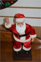 Battery Operated Animated Singing Santa Claus