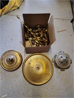 brass lamp parts