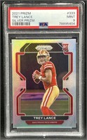 2021 Prizm Trey Lance Silver PSA 9 MINT