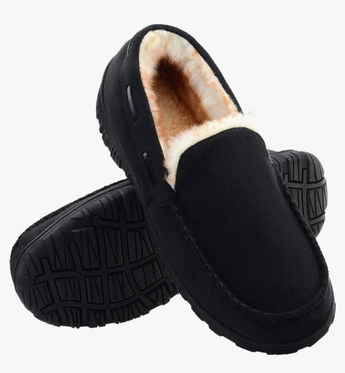 Size 10 Vonair Mens Moccasin Slippers Indoor