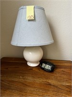 Table Lamp & Clock