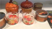 Assorted Fall Candles & More