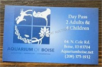 Family Day Pass - Aquarium of Boise
