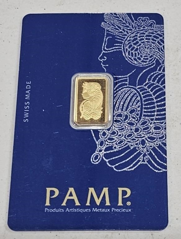 .999 2.5 g Fine Gold Mini Bar