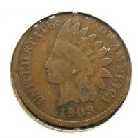 1909 Indian Head Penny 1c