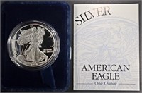 1998-P PROOF AMERICAN SILVER EAGLE OGP