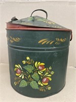 Large hand-painted stew pot-NO SHIPPING