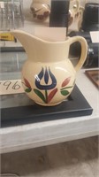 Watt Pottery Dutch Tulip #62 Pitcher