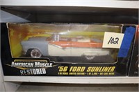 Die Cast Car '58 Ford Sunliner