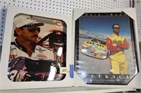 Dale Earnhardt Clock & Ernie Irvan Poster