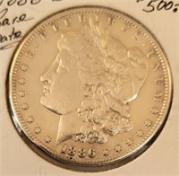 1886-S Morgan Silver Dollar, Higher Grade