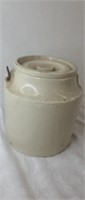 Canning jar crock w/ lid